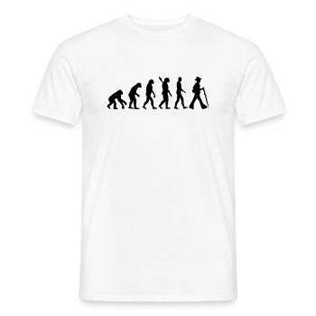 Zimmermann - Männer T-Shirt - Weiß - Vorne - AI Model Male 178 dark (178cm)