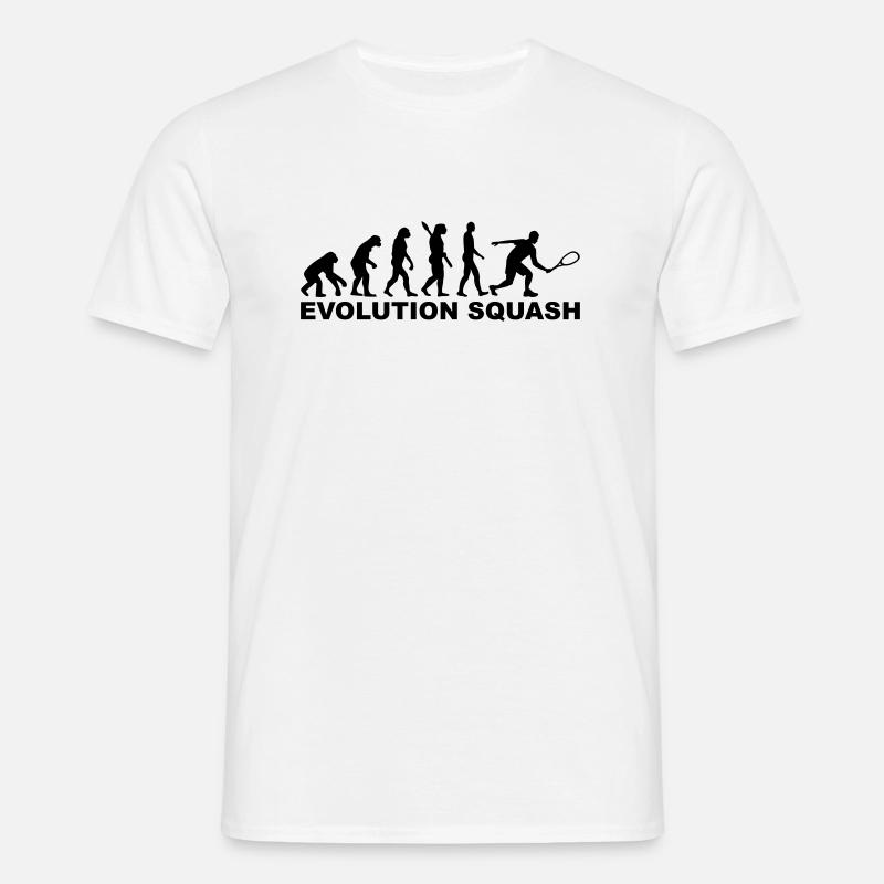 Evolution Squash - Men's T-Shirt - white