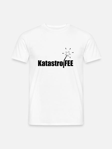 KatastroFee - Männer T-Shirt - Weiß