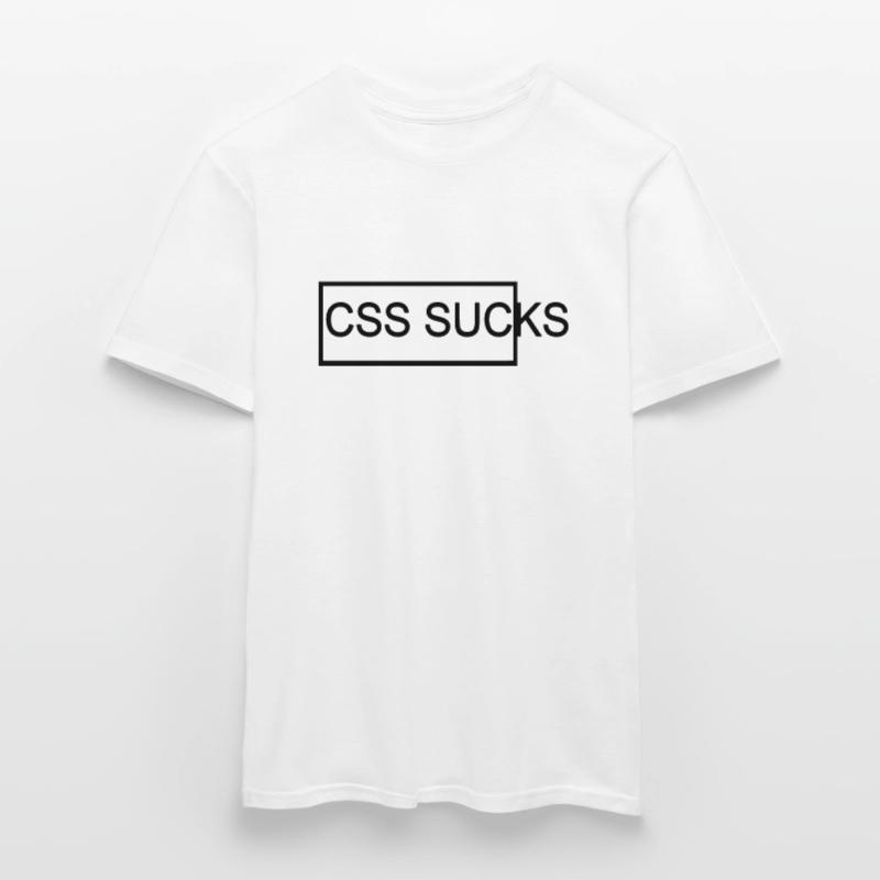 CSS sucks - Webdesigner und HTML Design Männer T-Shirt