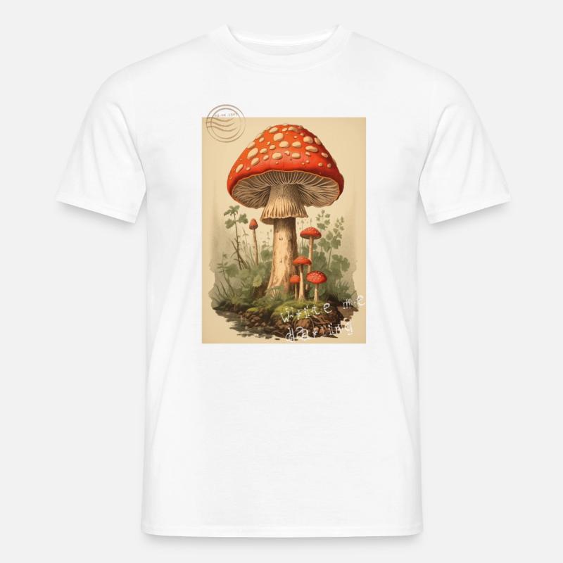 Write me, Darling - Männer T-Shirt - Weiß