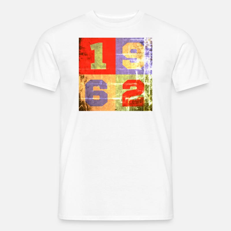 1962 - GEBURTSTAG - GEBURTSTAGSGESCHENK PAPA - Männer T-Shirt - Weiß