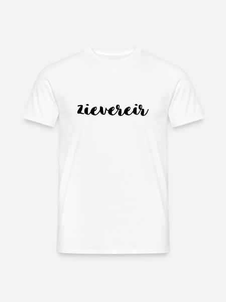 Zievereir - T-shirt uomo - bianco