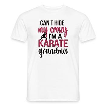 Fière Karaté Grand-mère Meilleur Karaté Grand-mère Cadeau - T-shirt homme - blanc - Devant - AI Model Male 178 dark (178cm)