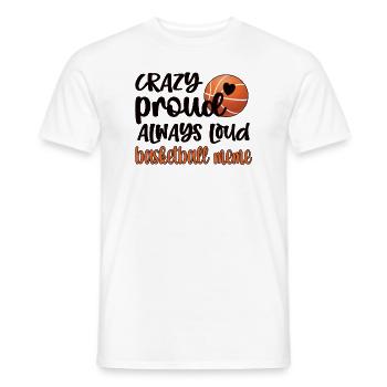 Meme Grandma Of Basketball Player Basketball Meme - Men's T-Shirt - white - Front - AI Model Male 178 dark (178cm)