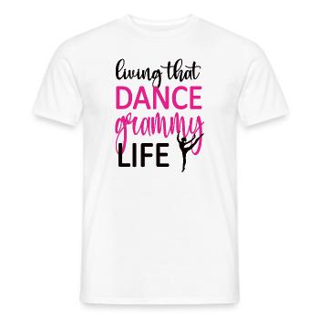 Proud Dance Grammy Grandma Par Dancer Dance Grammy - T-shirt homme - blanc - Devant - AI Model Male 178 dark (178cm)