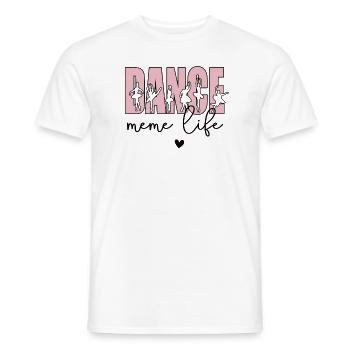 Proud Dance Meme Grandma Par Dancer Dancing Meme - T-shirt homme - blanc - Devant - AI Model Male 178 dark (178cm)