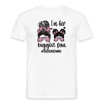 Fier danse nounou grand-mère de danseur danse nounou - T-shirt homme - blanc - Devant - AI Model Male 178 dark (178cm)