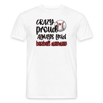 Mawmaw Grand-mère du joueur de baseball Baseball Mawmaw - T-shirt homme - blanc - Devant - AI Model Male 178 dark (178cm)