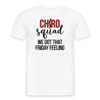 Chiropraticien Chiropratique Chiropraticien - T-shirt homme - blanc - Devant - AI Model Male 178 dark (178cm)