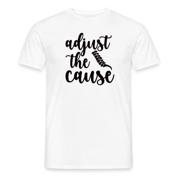 Chiropraticien Chiropratique Meilleur Chiropraticien - T-shirt homme - blanc - Devant - AI Model Male 178 dark (178cm)