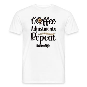 Proud Chiropractor Chiropractic Gift - Men's T-Shirt - white - Front - AI Model Male 178 dark (178cm)