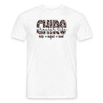 Proud Chiropractor Chiropractic Gift - Men's T-Shirt - white - Front - AI Model Male 178 dark (178cm)