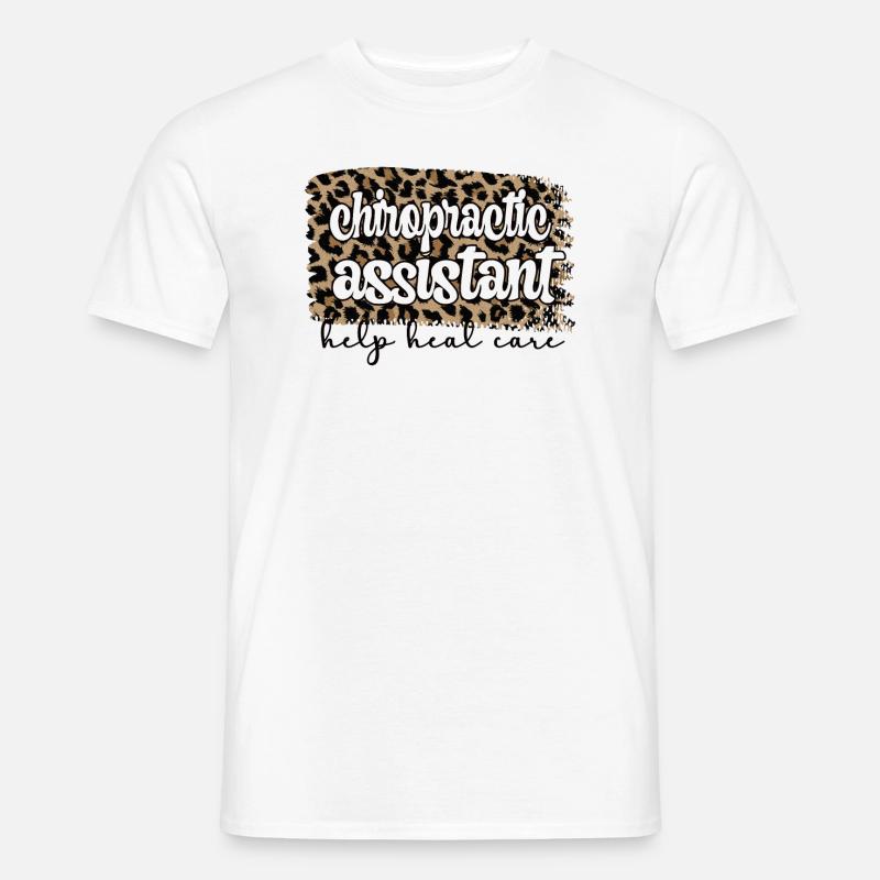 Chiropractic Assistant Chiropractic Assistant - Men’s T-shirt - white