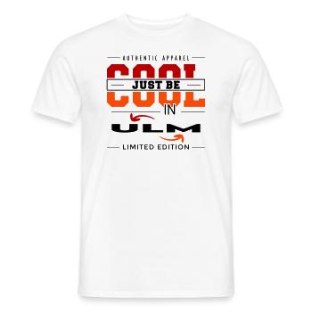 Ulm Meine Stadt Cool I Love Reise Tour - Männer T-Shirt - Weiß - Vorne - AI Model Male 178 dark (178cm)