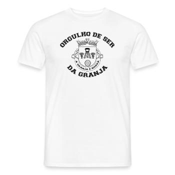 ORGULHO-Granja-NOIR - T-shirt homme - blanc - Devant - AI Model Male 178 dark (178cm)