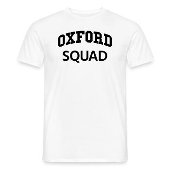 Oxford Squad - Männer T-Shirt - Weiß - Vorne - AI Model Male 178 dark (178cm)