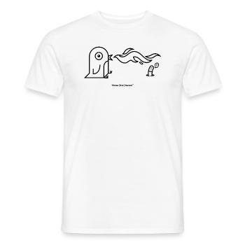 Hot Little Chick - Light - Men's T-Shirt - white - Front - AI Model Male 178 dark (178cm)