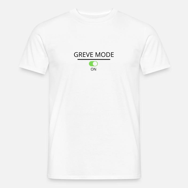 Greve-Modus ein - Männer T-Shirt - Weiß