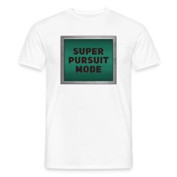 Super Pursuit Fashion - Men's T-Shirt - white - Front - AI Model Male 178 dark (178cm)