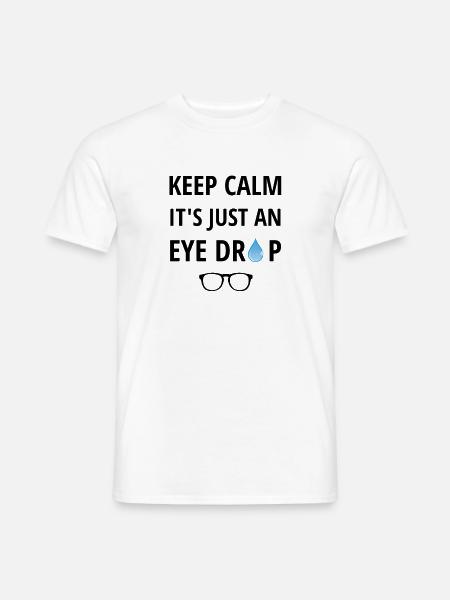 Augenarzt Ophthalmologist | Augenheilkunde Augen - Männer T-Shirt - Weiß