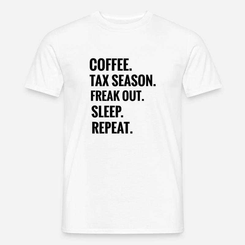 Comptabilité | Comptable comptable Comptable Comptable - T-shirt homme - blanc