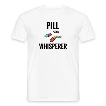 Pharmazeut Geschenk | Apotheker Pharmaziestudent - Männer T-Shirt - Weiß - Vorne - AI Model Male 178 dark (178cm)