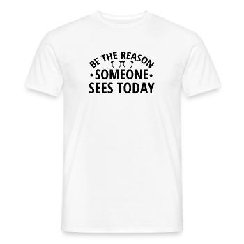 Optometrist Gifts | Optician Optometrist - Men's T-Shirt - white - Front - AI Model Male 178 dark (178cm)