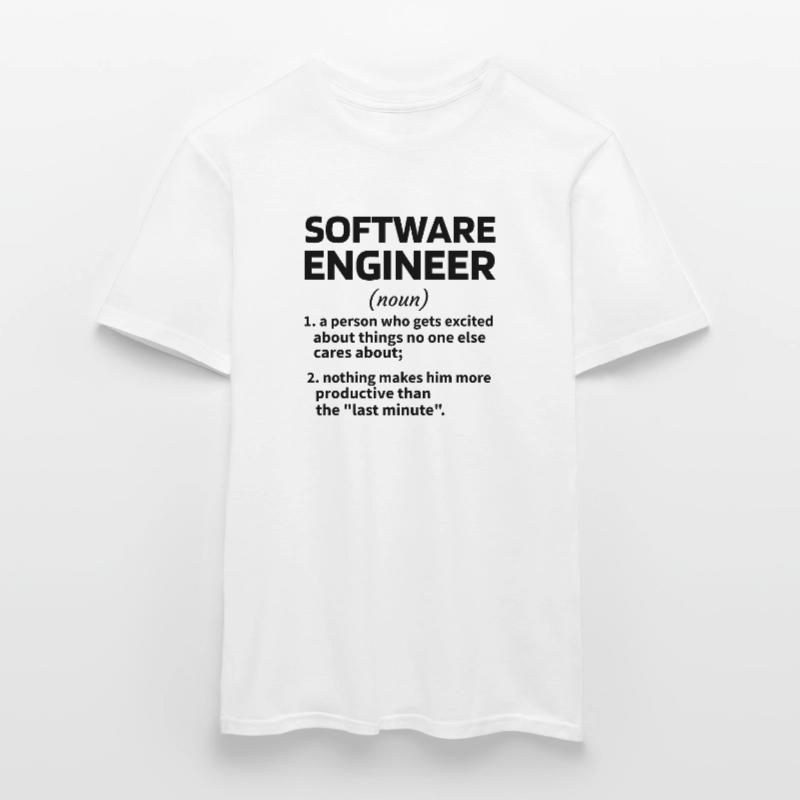 Softwareingenieur Software Engineer Techniker T-shirt homme