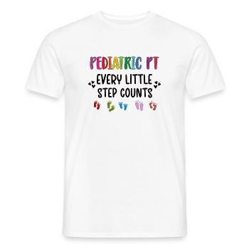 Pediatric Physiotherapist Therapy Pediatrics - Men's T-Shirt - white - Front - AI Model Male 178 dark (178cm)