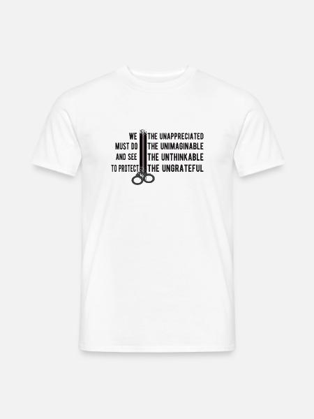 Gardien de justice - T-shirt homme - blanc