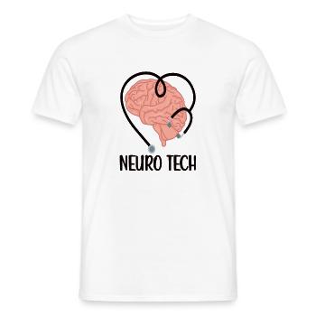 Neurologie Techniker Neurologischer Assistent - Männer T-Shirt - Weiß - Vorne - AI Model Male 178 dark (178cm)