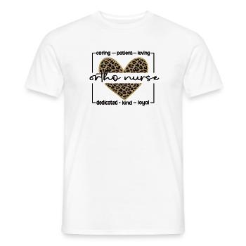 Orthopaedic Nurse Orthopaedic Nurse - Men's T-Shirt - white - Front - AI Model Male 178 dark (178cm)