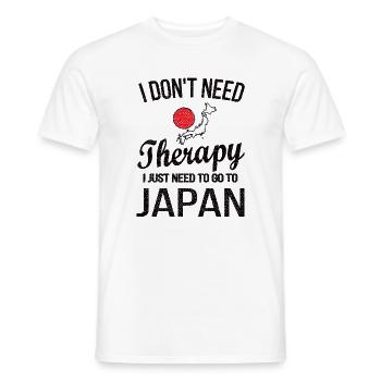Stolzer Japaner Japan Herkunft Japanische Flagge - Männer T-Shirt - Weiß - Vorne - AI Model Male 178 dark (178cm)