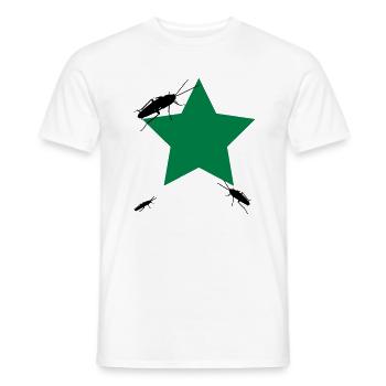 vote_for - Männer T-Shirt - Weiß - Vorne - AI Model Male 178 dark (178cm)