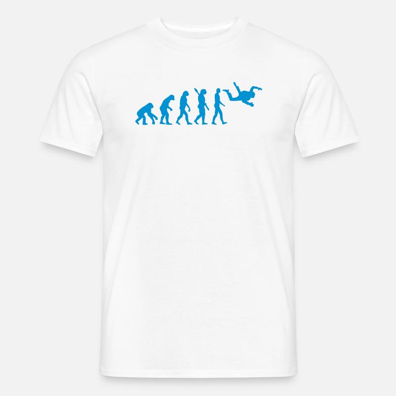 Evolution Skydiving - Men's T-Shirt - white