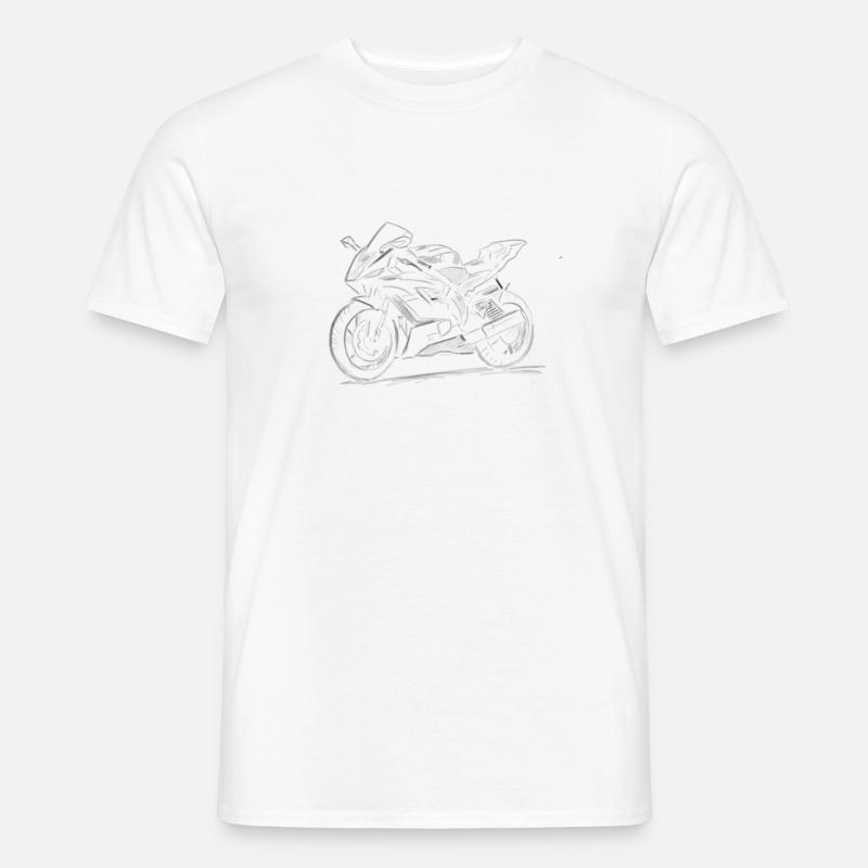 C64816C2 7BA0 4D1F 9632 D3F856C77726 - Männer T-Shirt - Weiß