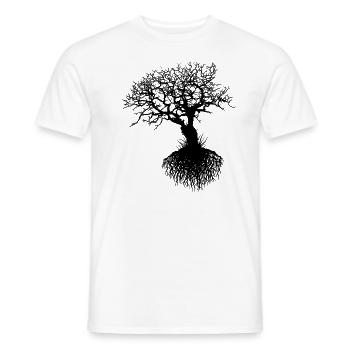 oak tree - Männer T-Shirt - Weiß - Vorne - AI Model Male 178 dark (178cm)