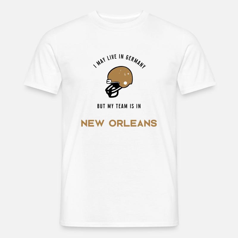 New Orleans - Männer T-Shirt - Weiß