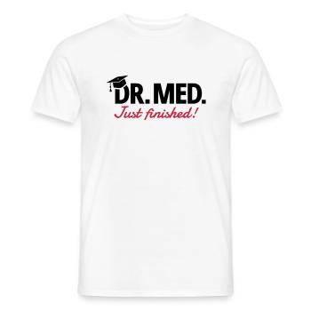Medical doctor - Men's T-Shirt - white - Front - AI Model Male 178 dark (178cm)