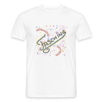 carnaval - T-shirt homme - blanc - Devant - AI Model Male 178 dark (178cm)