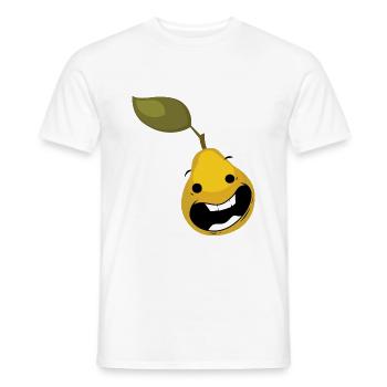 Happy Pear - Men's T-Shirt - white - Front - AI Model Male 178 dark (178cm)
