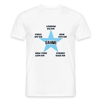 Dahme Urlaub Ostseebad Küste Ostsee Meer Ferien - Männer T-Shirt - Weiß - Vorne - AI Model Male 178 dark (178cm)