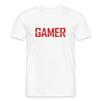 Joueur - T-shirt homme - blanc - Devant - AI Model Male 178 dark (178cm)