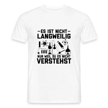 Chemiker - Männer T-Shirt - Weiß - Vorne - AI Model Male 178 dark (178cm)