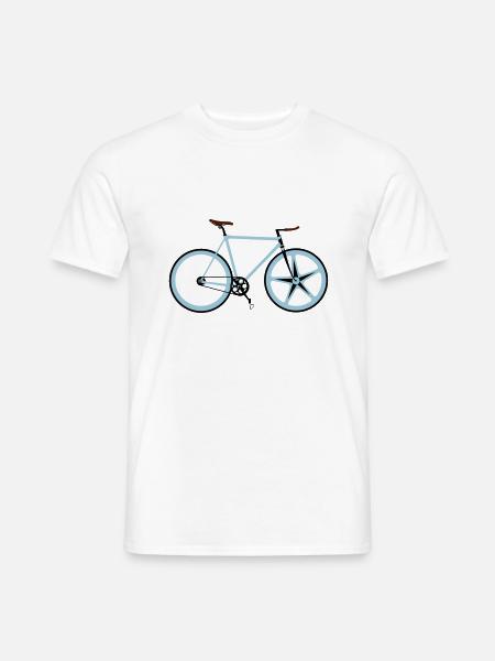 Bike - Men's T-Shirt - white