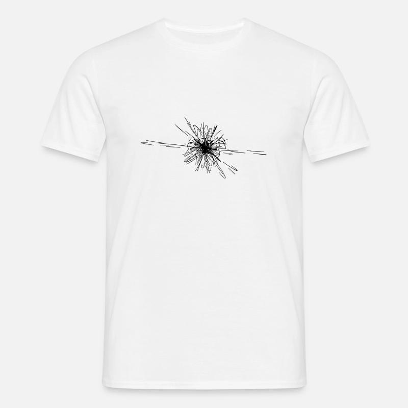 Vector Stars Nova Explosion - Men's T-Shirt - white