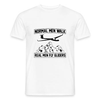 | de vol à voile Idée cadeau planeur planeur - T-shirt homme - blanc - Devant - AI Model Male 178 dark (178cm)