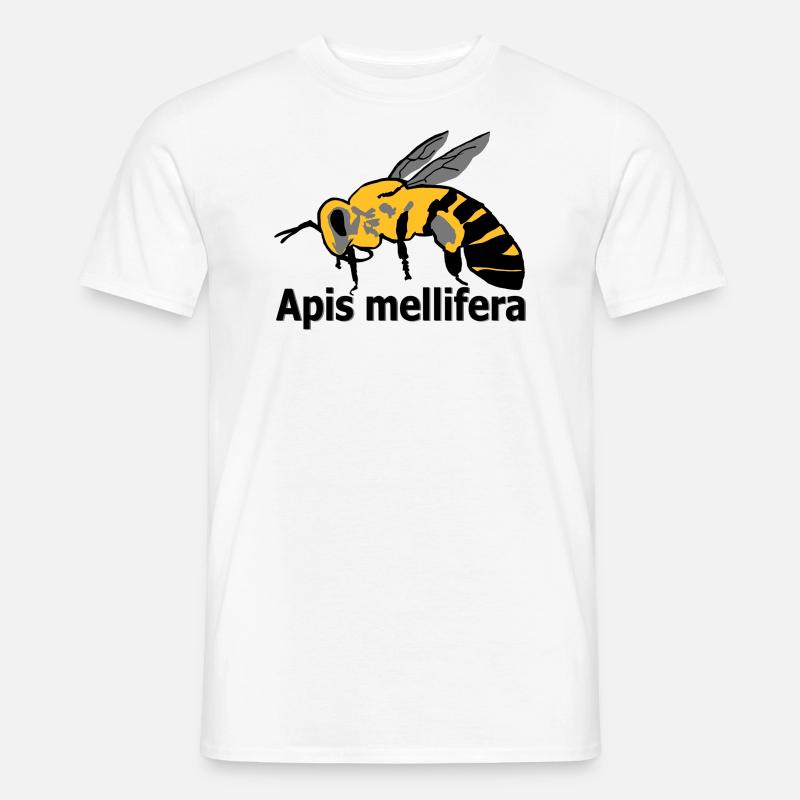 HonigBiene Apis mellifera - Männer T-Shirt - Weiß