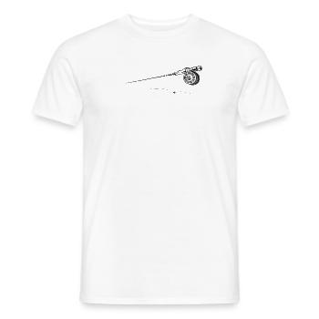 Fliegenfischen Fliegenrute Fliegenfischer - Männer T-Shirt - Weiß - Vorne - AI Model Male 178 dark (178cm)
